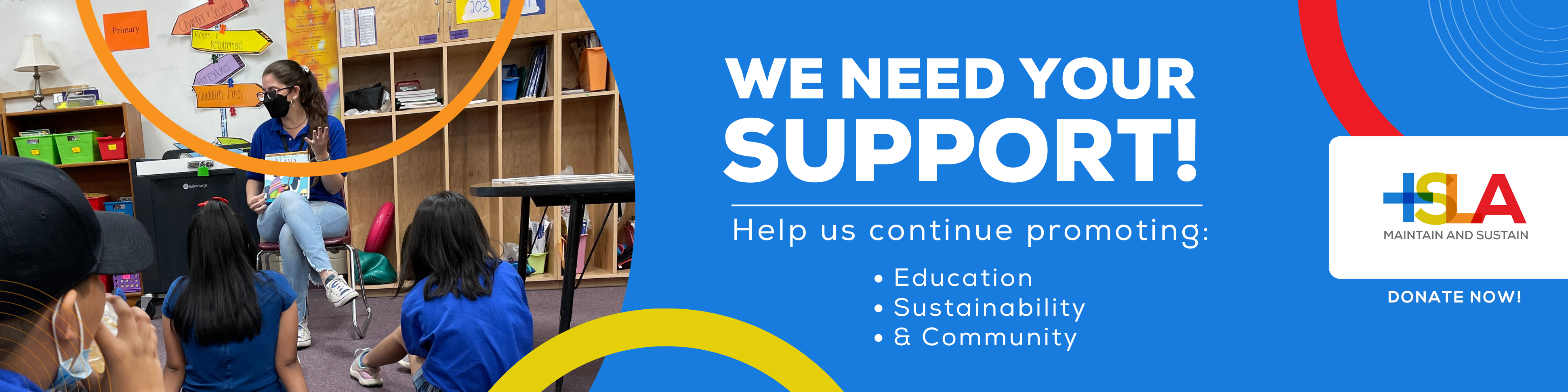 Fundraising Banner